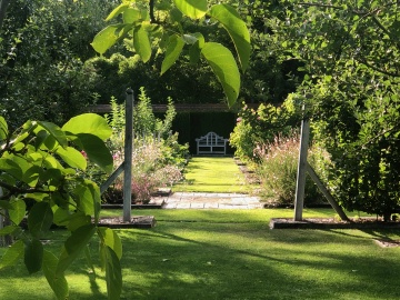 A glimpse of the Walled Garden.